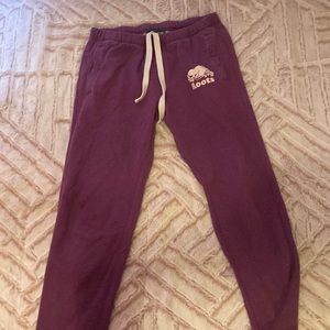 Roots purple sweats